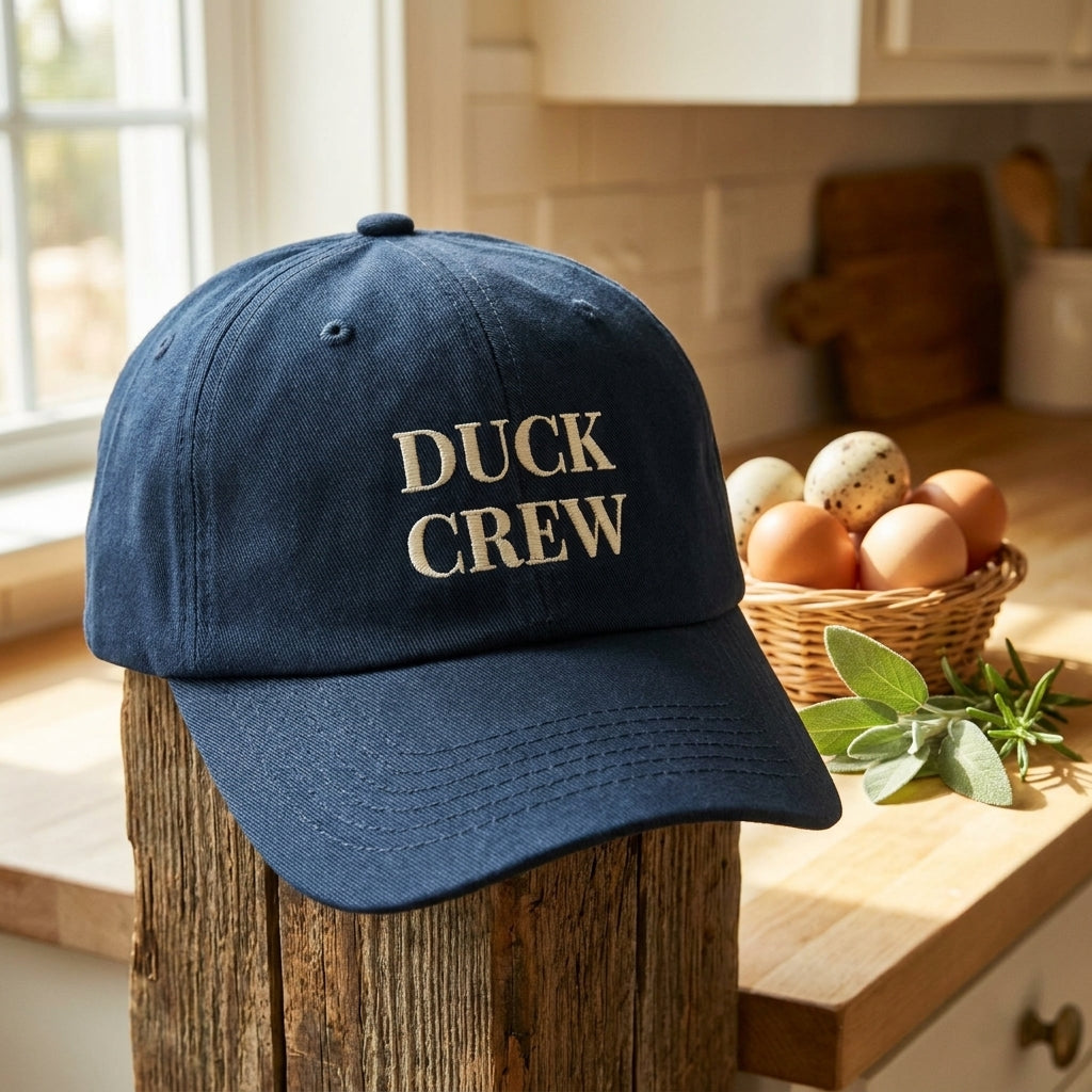 Duck Crew | Embroidered Duck Dad Hat — Rose & Raye Co.