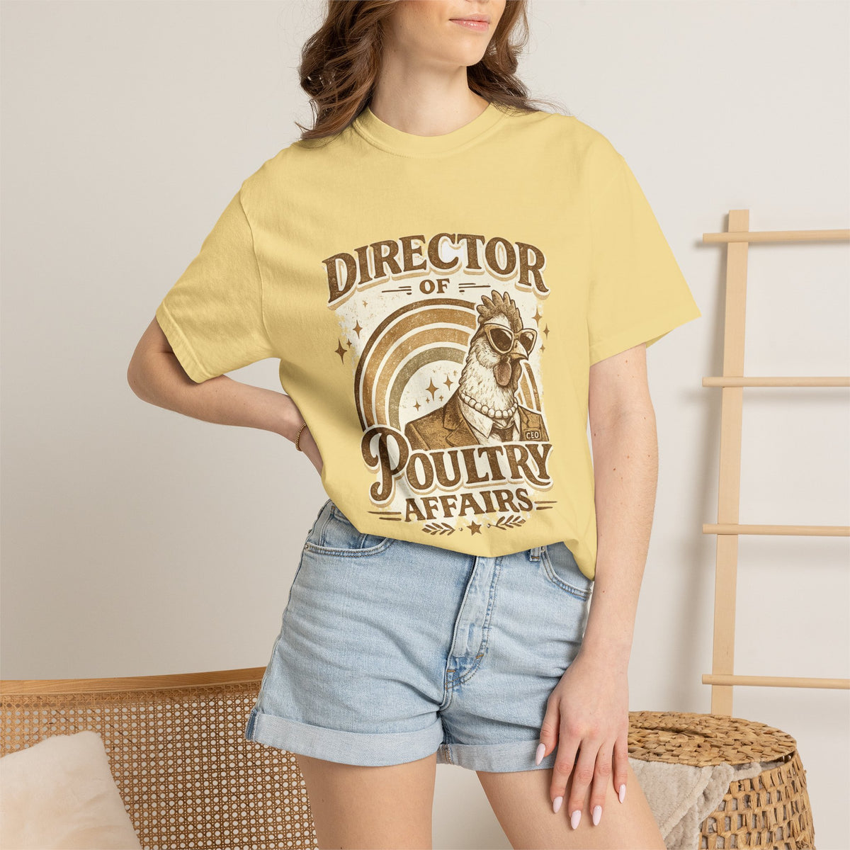 Director of Poultry Affairs | Comfort Colors Tee
