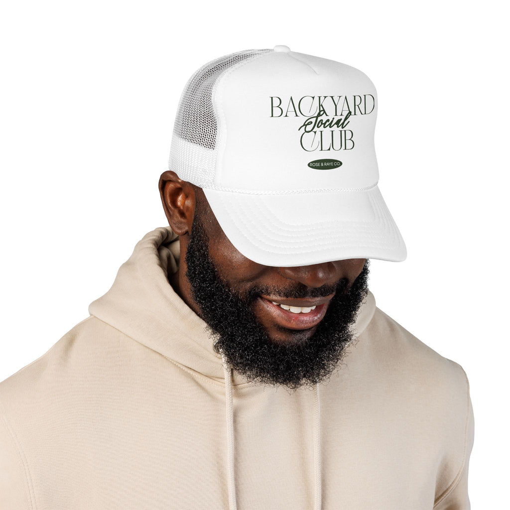 Backyard Bowl Club — Retro Mesh Trucker Hat