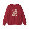 Flock Folk Crewneck Sweatshirt | Chicken & Duck Keeper Sweatshirt