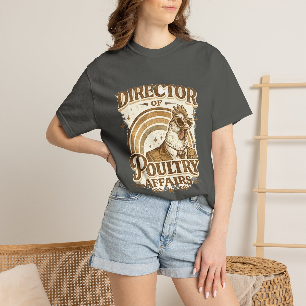 Director of Poultry Affairs | Comfort Colors Tee