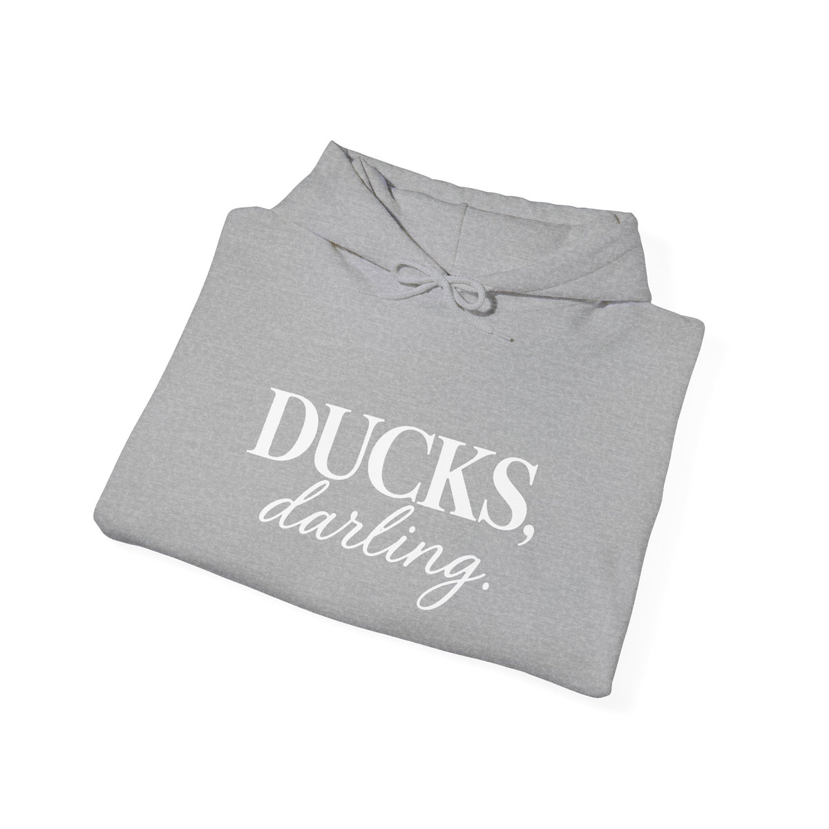 Ducks, Darling Hoodie — Cute Duck Lover Hoodie, Chic Duck Mom Sweatshirt