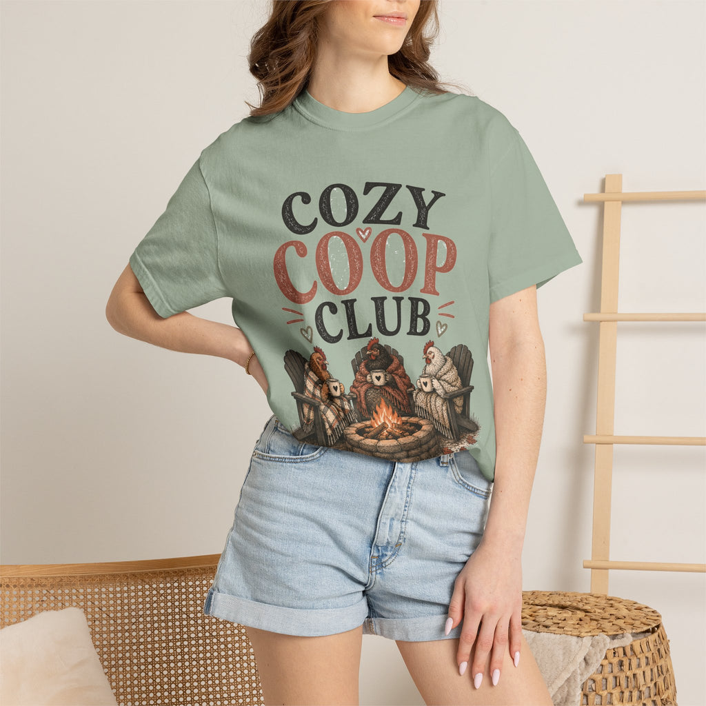 Cozy Coop Club — Cozy Fall Chicken Tee