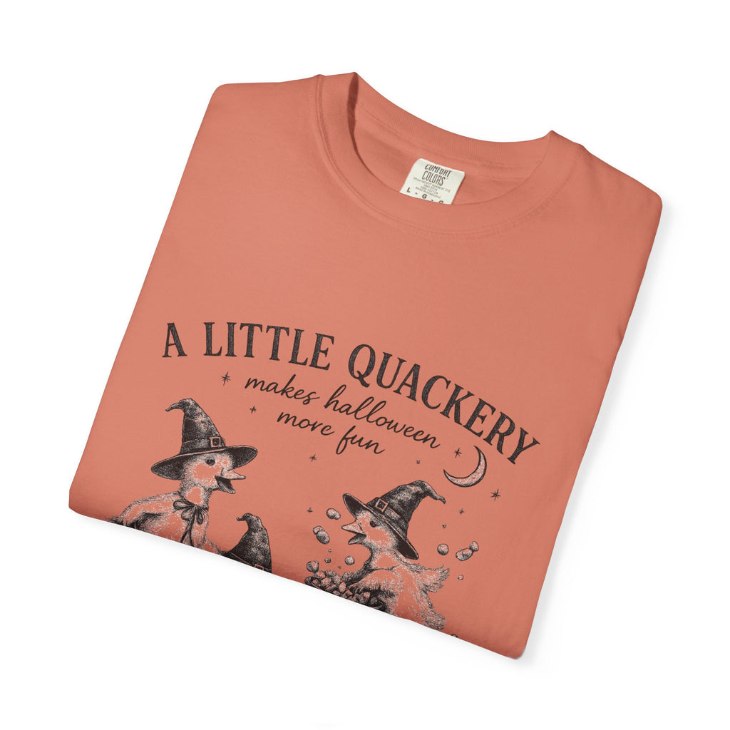 A Little Quackery graphic t-shirt for backyard duck keepers