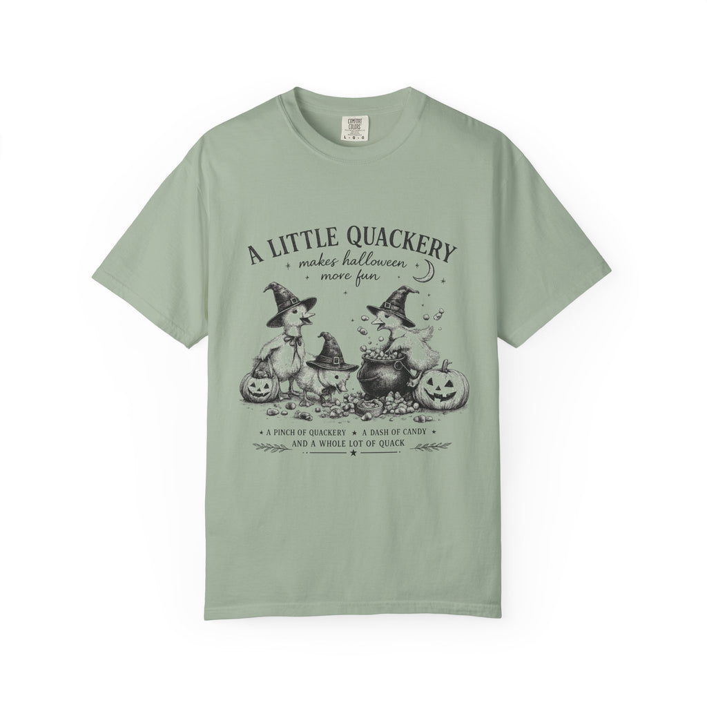 A Little Quackery graphic t-shirt for backyard duck keepers