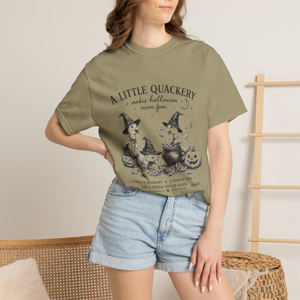 A Little Quackery graphic t-shirt for backyard duck keepers