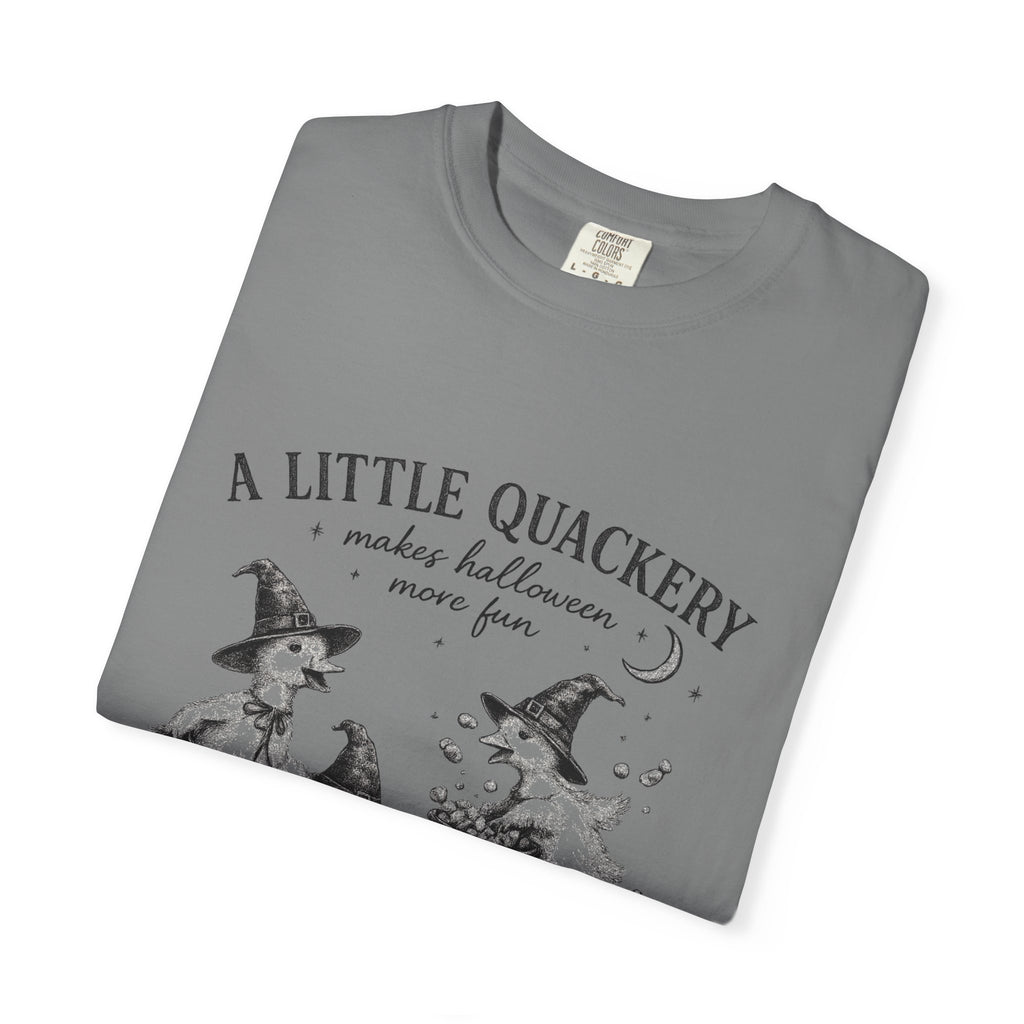 A Little Quackery graphic t-shirt for backyard duck keepers