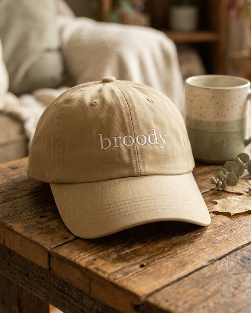 Broody Chicken Keeper embroidered hat for backyard chicken keepers