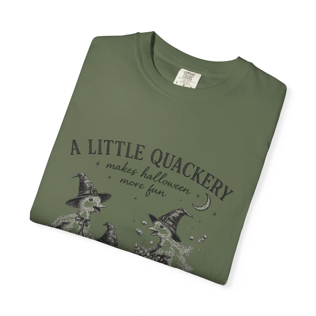 A Little Quackery — Funny Halloween Duck Tee