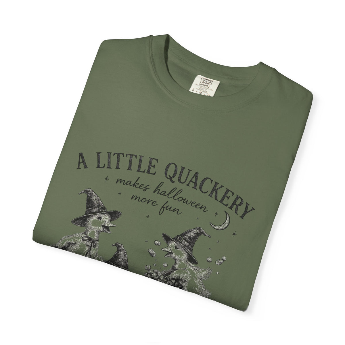 A Little Quackery — Funny Halloween Duck Tee