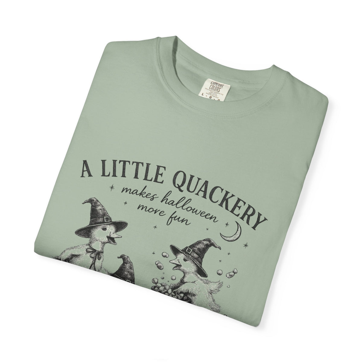 A Little Quackery — Funny Halloween Duck Tee