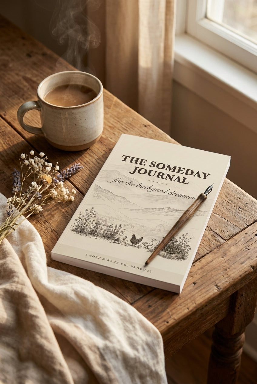 The Someday Journal design for backyard flock lovers