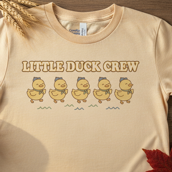 Little Duck Crew | Kids Comfort Colors Tee