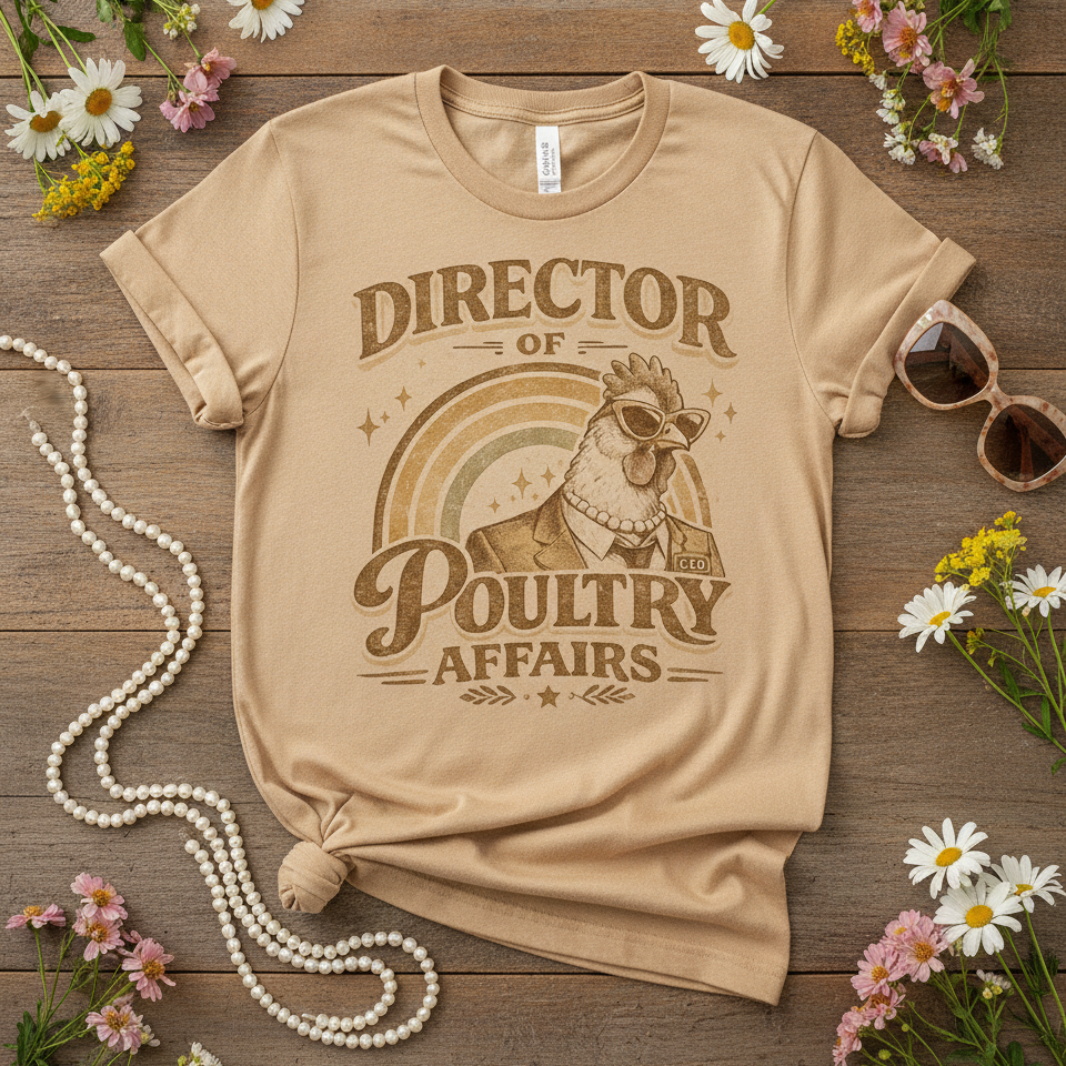 Director of Poultry Affairs | Comfort Colors Tee