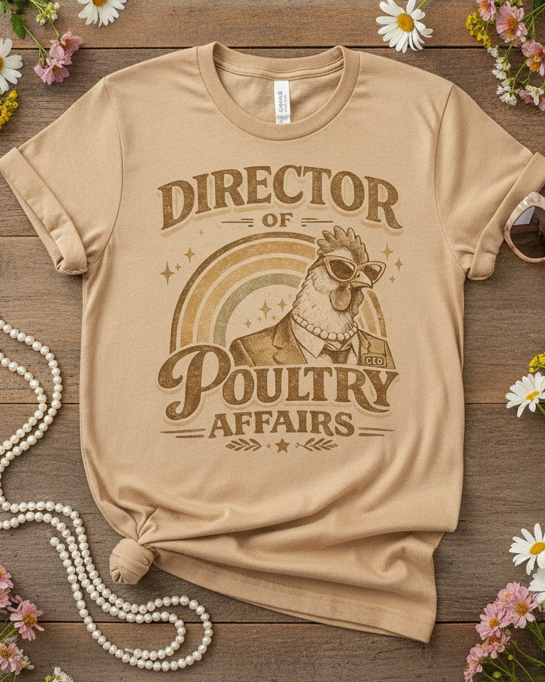 Director of Poultry Affairs | Comfort Colors Tee