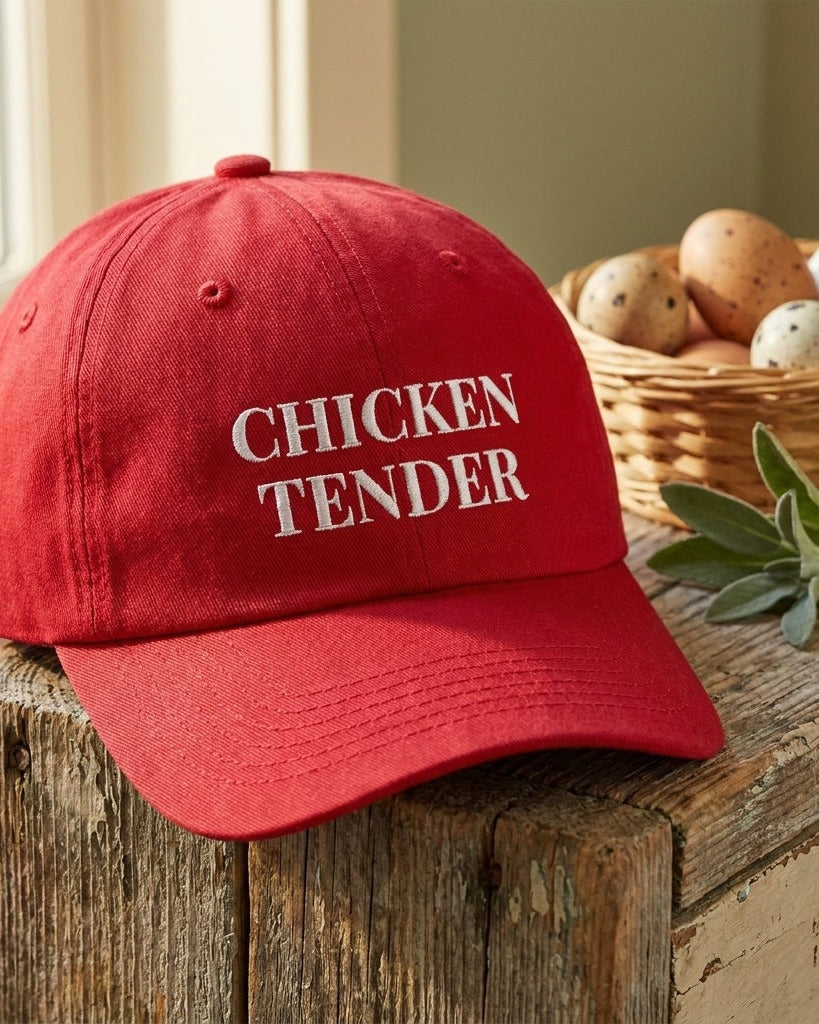 Chicken Tender | Embroidered Chicken Dad Hat