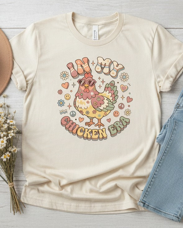 In My Chicken Era | Retro Comfort Colors Tee