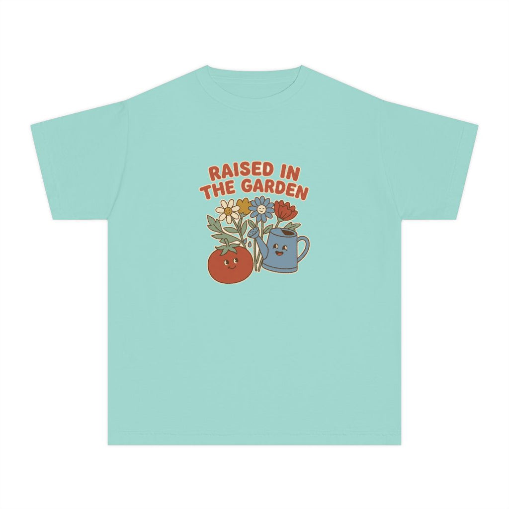 Raised in the Garden | Kids Comfort Colors Tee