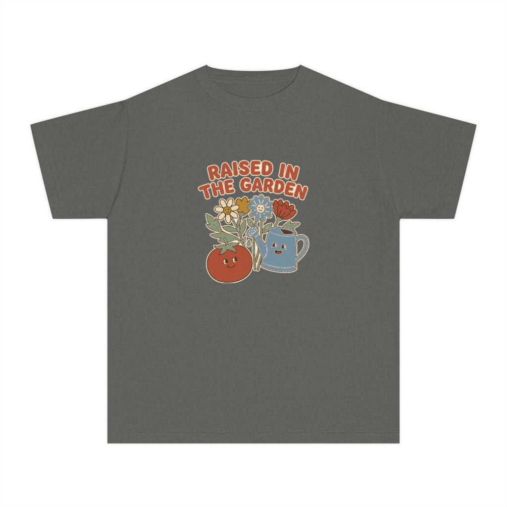 Raised in the Garden | Kids Comfort Colors Tee