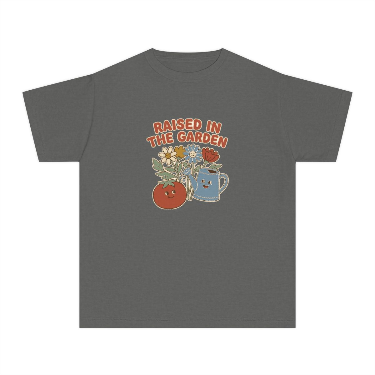 Raised in the Garden | Kids Comfort Colors Tee